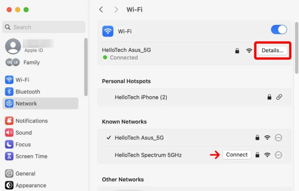 IP Address on an Older Mac