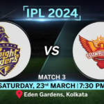 KKR vs SRH, IPL 2024